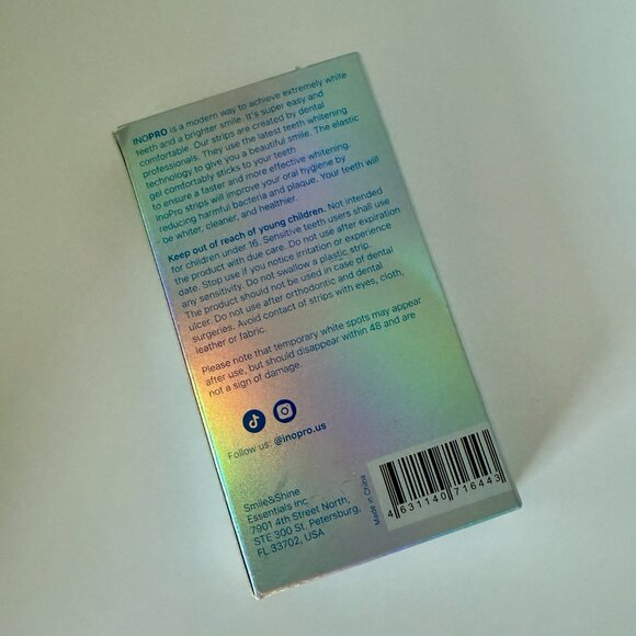 InoPro Teeth Whitening Strips - Nine Treatments left - Picture 5 of 5